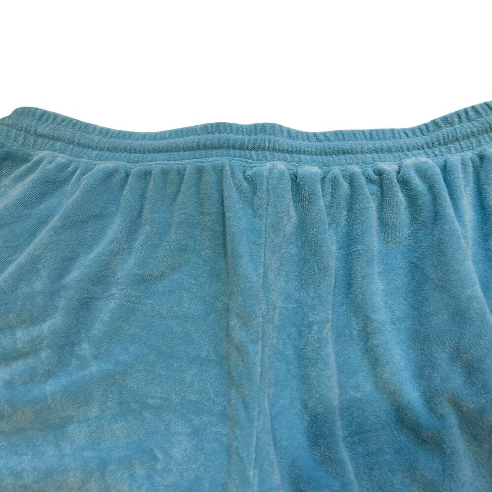 Fabletics Teal Terry Cloth Mini Shorts Mushroom Patch Coquette 1X - Picture 13 of 16